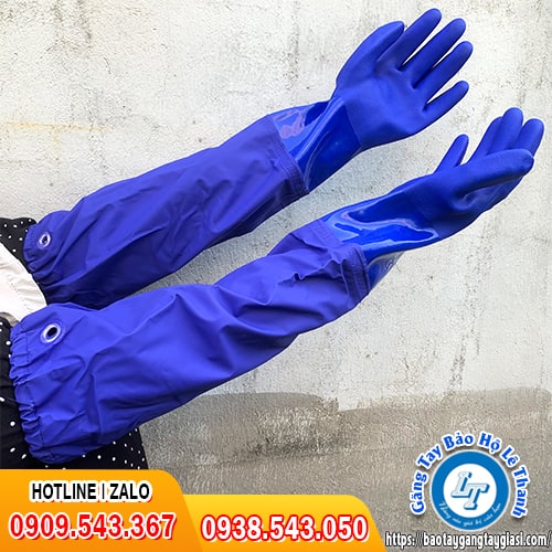 Găng tay chống dầu hóa chất Takumi độ dài vượt trội Găng tay chống dầu hóa chất Takumi độ dài vượt trội