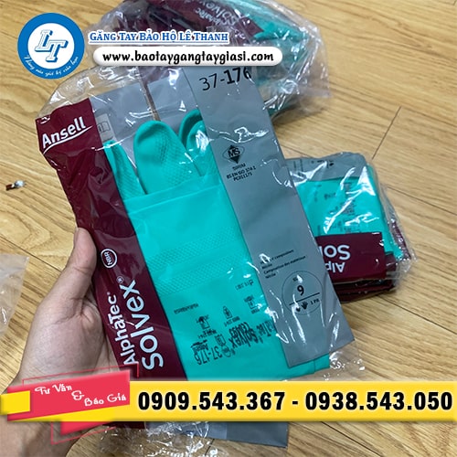 Găng tay chống hóa chất Ansell 37 - 176 Găng tay chống hóa chất Ansell 37 - 176