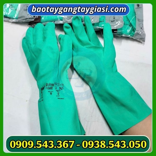 Cung cấp găng tay cao su chống dầu nhớt giá sỉ Cung cấp găng tay cao su chống dầu nhớt