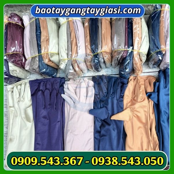 Găng tay chống nắng loại dài 7 tấc nhiều màu Găng tay chống nắng loại dài 7 tấc nhiều màu