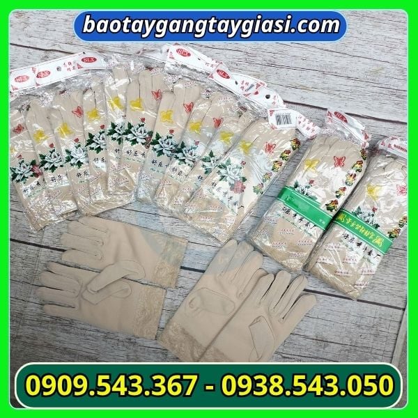 Găng tay chống nắng loại ngắn giá tốt Găng tay chống nắng loại ngắn