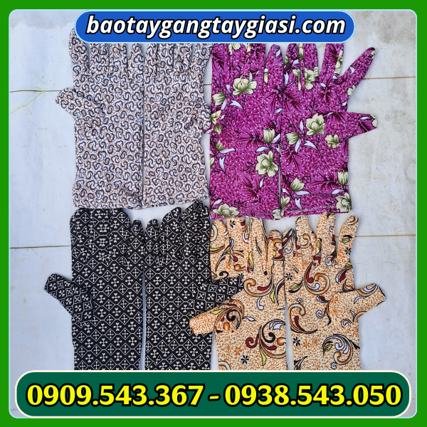 Găng tay chống nắng nhiều màu Găng tay chống nắng nhiều màu