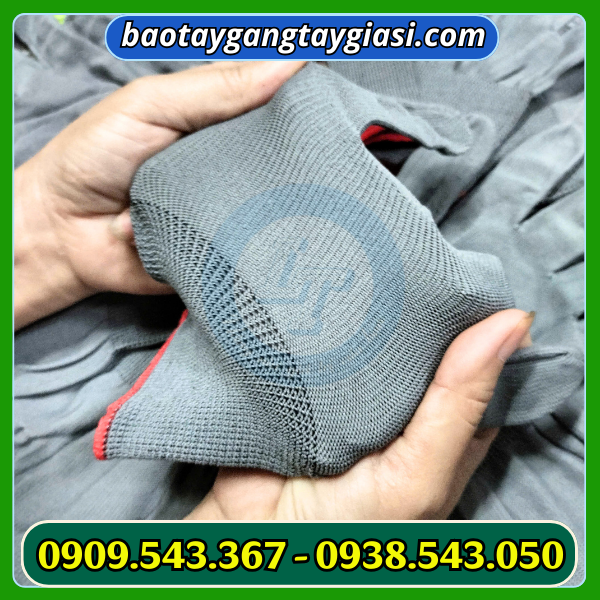 Găng tay co giãn tốt, thoáng khí khi mang Găng tay thun mỏng nhiều màu