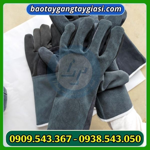 Găng tay da hàn 1 lớp giá sỉ Găng tay da hàn 1 lớp