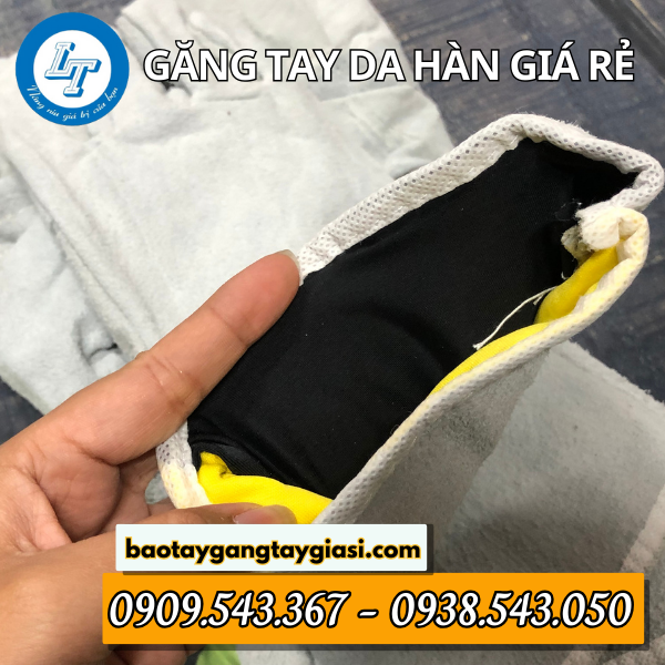 Găng tay da hàn