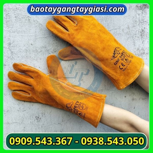 Găng tay da hàn con ngựa cao cấp Găng tay da hàn con ngựa