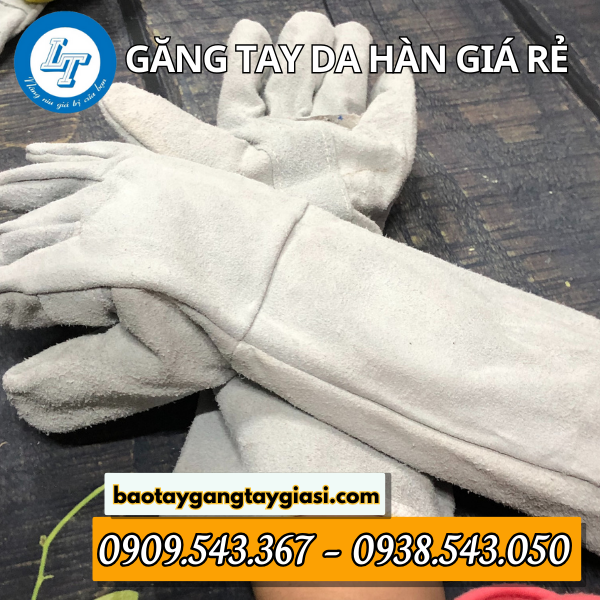 Găng tay da hàn giá rẻ