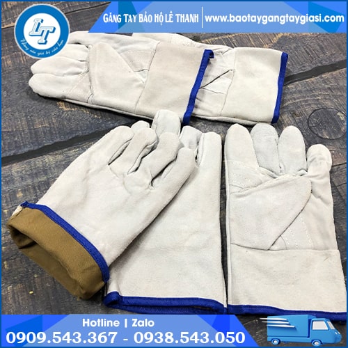 Găng tay da hàn có tính linh hoạt độ bền cao Găng tay da hàn có tính linh hoạt độ bền cao