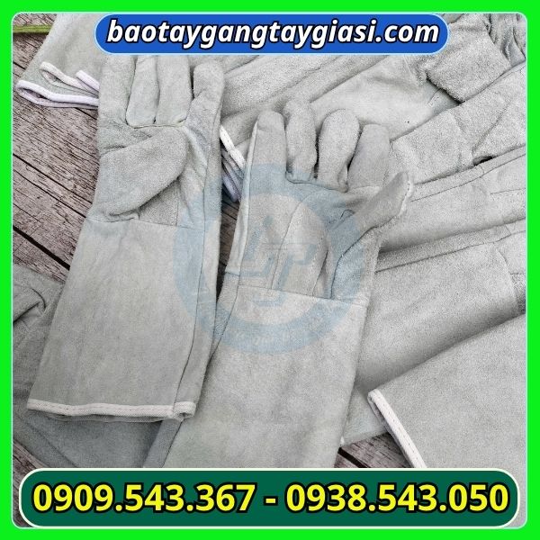 Găng tay da hàn chất lượng Găng tay da hàn con ngựa