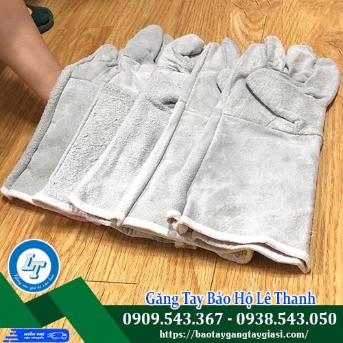 Găng tay da hàn dài sỉ rẻ giá xưởng Găng tay da hàn dài sỉ rẻ giá xưởng