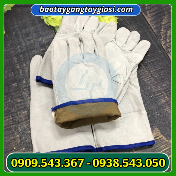 Găng tay da hàn loại ngắn Găng tay da hàn loại ngắn