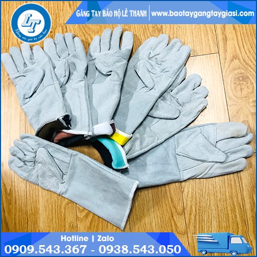 Găng tay da hàn giá rẻ nguồn hàng ổn định sẵn kho Găng tay da hàn giá rẻ nguồn hàng ổn định sẵn kho