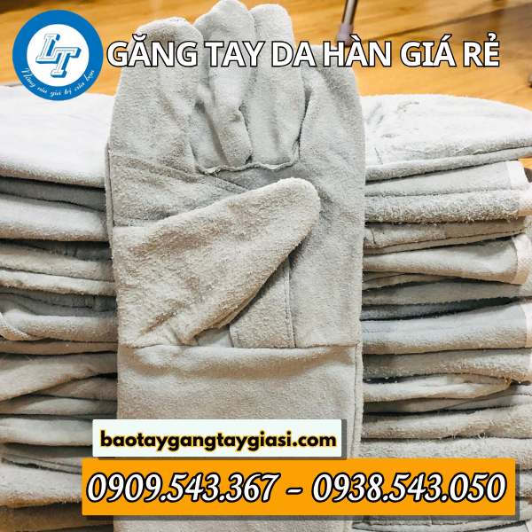 Găng tay da hàn giá rẻ