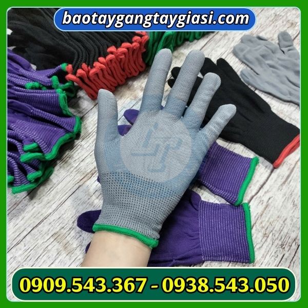 Găng tay thun mỏng nhiều màu Găng tay thun mỏng