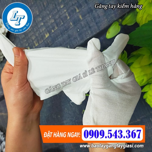 găng tay kiểm hàng có độ co giãn tốt găng tay kiểm hàng có độ co giãn tốt