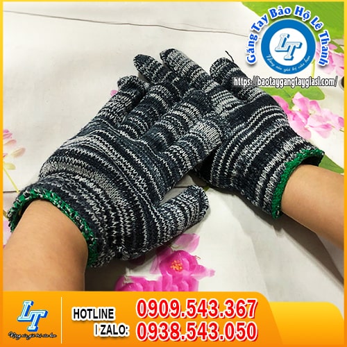 Găng tay len bảo hộ dày chắc độ bền cao