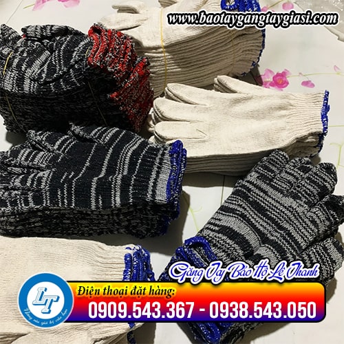 Găng tay len bảo hộ lao động đa dạng màu sắc Găng tay len bảo hộ lao động đa dạng màu sắc