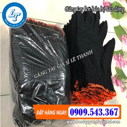 Găng tay len bảo hộ lao động Găng tay len bảo hộ lao động