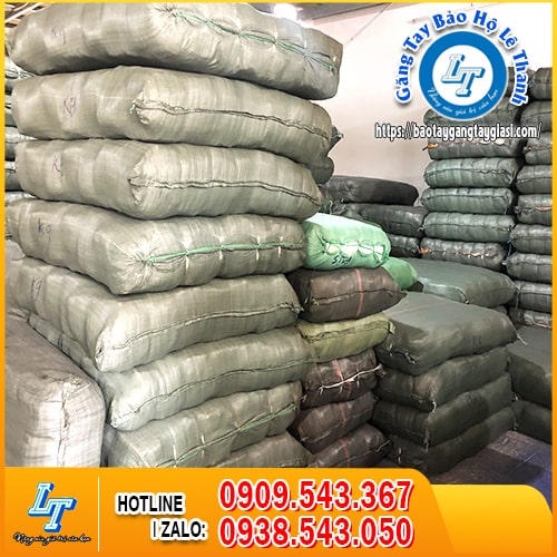 Găng tay len bảo hộ sỉ rẻ sẵn kho Găng tay len bảo hộ sỉ rẻ sẵn kho