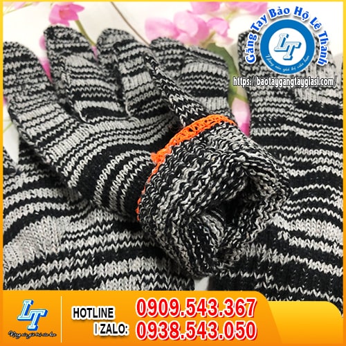 Găng tay len bảo hộ viền cổ tay siêu đẹp