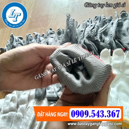 Găng tay len sợi dệt co dãn tốt Găng tay len sợi dệt co dãn tốt