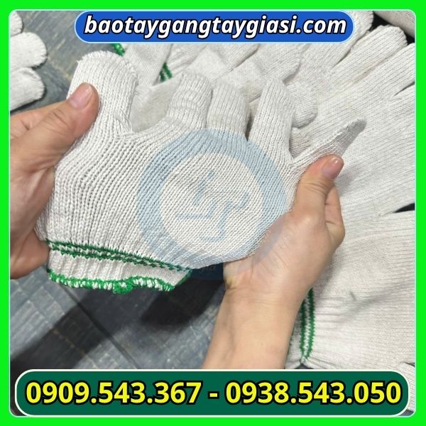 Găng tay len kem siêu dày 90g co giãn tốt Găng tay len kem siêu dày 90g