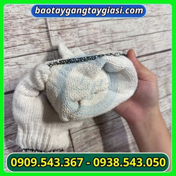 Găng tay len kem 80g dày dặn Găng tay len kem 80g giá sỉ