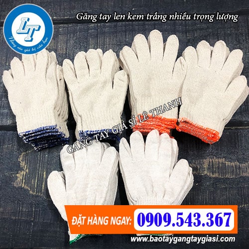 găng tay len kem trắng trọng lượng 40g 50g 60g 70g 80g 90g găng tay len kem trắng trọng lượng 40g 50g 60g 70g 80g 90g