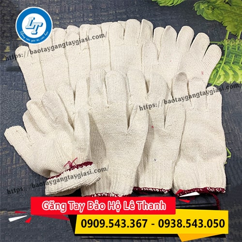 Găng tay len màu kem 100g dày dặn vượt trội