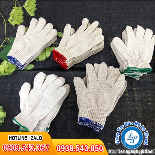Găng tay len màu kem 50g 60g 70g