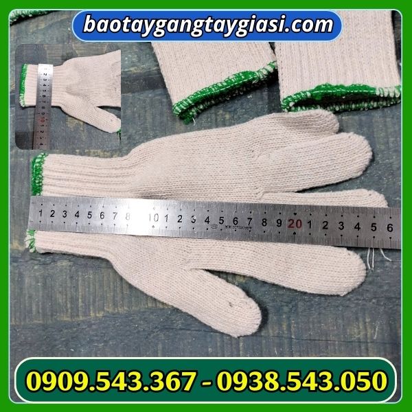 Găng tay len kem cổ dài 80g giá rẻ Găng tay len kem cổ dài 80g