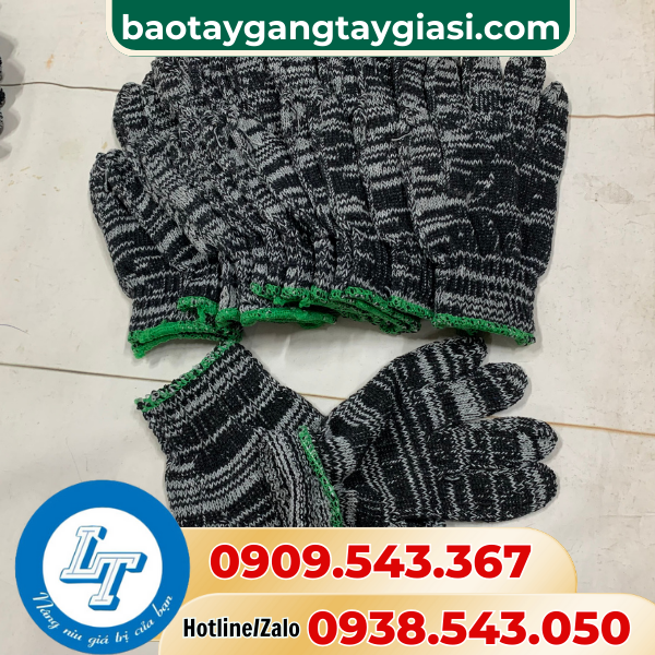 Găng tay len muối tiêu 50g