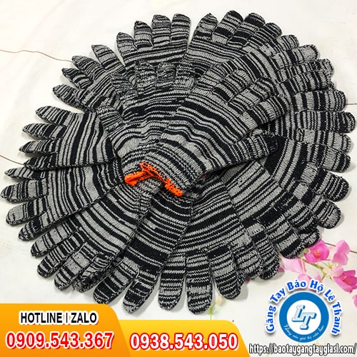 Găng tay len muối tiêu bảo hộ giá sỉ rẻ nhất Găng tay len muối tiêu bảo hộ giá sỉ rẻ nhất