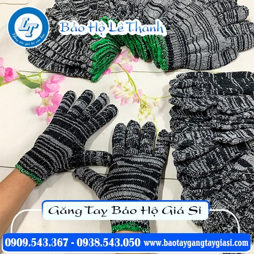 Găng tay len muối tiêu co giãn linh hoạt Găng tay len muối tiêu co giãn linh hoạt