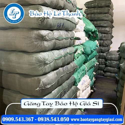 Găng tay len muối tiêu phân phối trực tiếp không qua trung gian