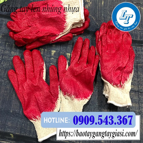Găng tay len nhúng nhựa giá gốc