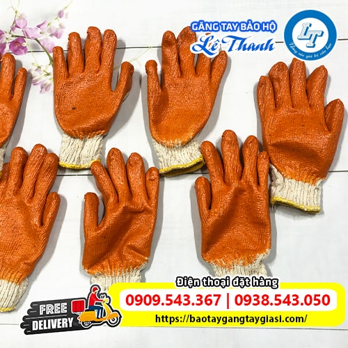 Găng tay len nhúng nhựa giá sỉ siêu rẻ
