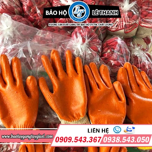 Găng tay len nhúng nhựa giá sỉ xuất xưởng Găng tay len nhúng nhựa giá sỉ xuất xưởng
