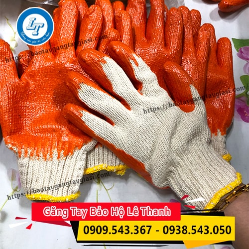 Găng tay len phủ cao su co giãn vượt trội