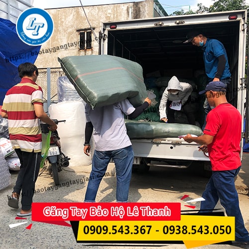 Găng tay len phủ cao su giao nhanh đúng hẹn