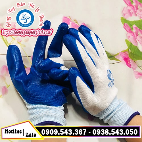 Găng tay len phủ sơn mềm mại an toàn với da tay