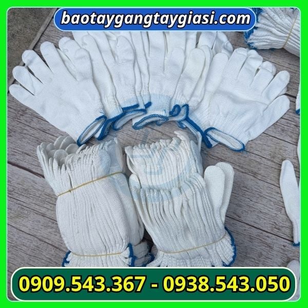Găng tay len poly 50g Găng tay len poly 50g