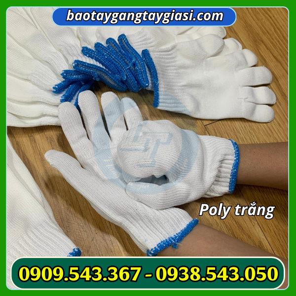 Găng tay sợi len poly Găng tay sợi len poly