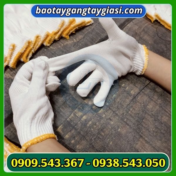 Găng tay len poly 40g Găng tay len poly 40g