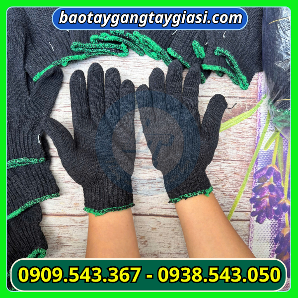 Găng tay len xám đen 50g Găng tay len xám đen 50g