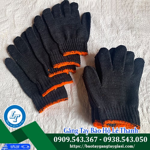 Găng tay len xám đen 70g Găng tay len xám đen 70g