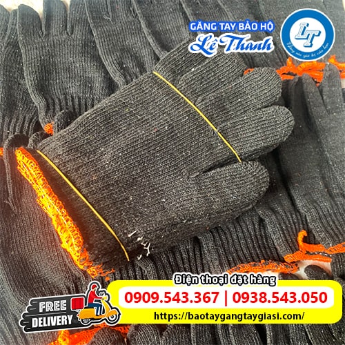 Găng tay len xám đen dày chắc giá rẻ Găng tay len xám đen dày chắc giá rẻ