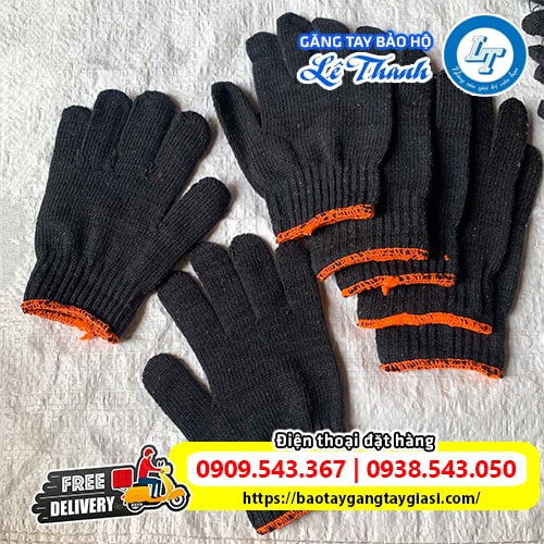 Găng tay len xám đen giá rẻ từ 500 đôi Găng tay len xám đen giá rẻ từ 500 đôi