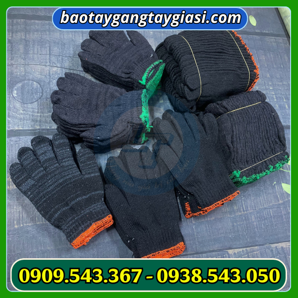 Găng tay len xám đen 50g Găng tay len xám đen 50g