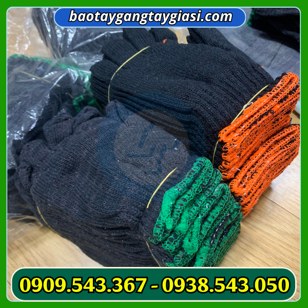 Găng tay len xám đen Găng tay len xám đen